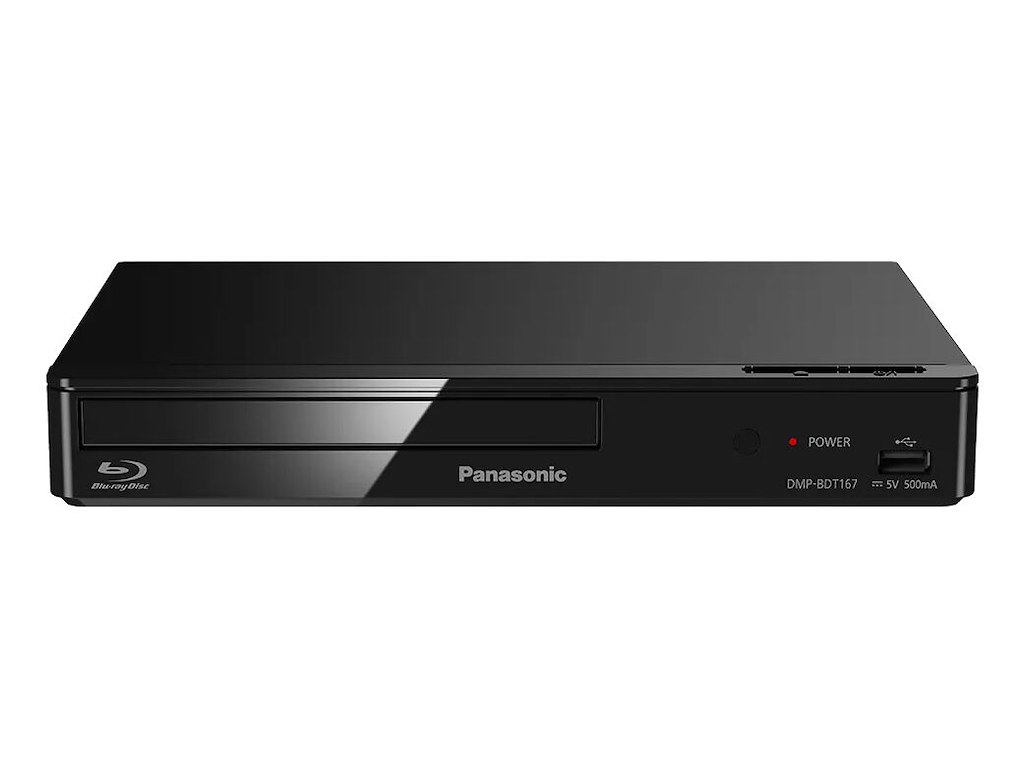 Panasonic DMP-BDT167AG DVD/Blu-Ray afspiller 3D Sort
