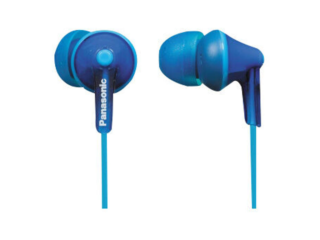 Panasonic RP-HJE125E-A hovedtelefoner/headset Ledningsført I ørerne Musik Blå
