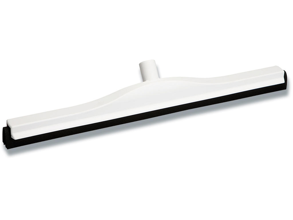 Gulvskraber Hvid dobbeltblad 60cm -Fast led