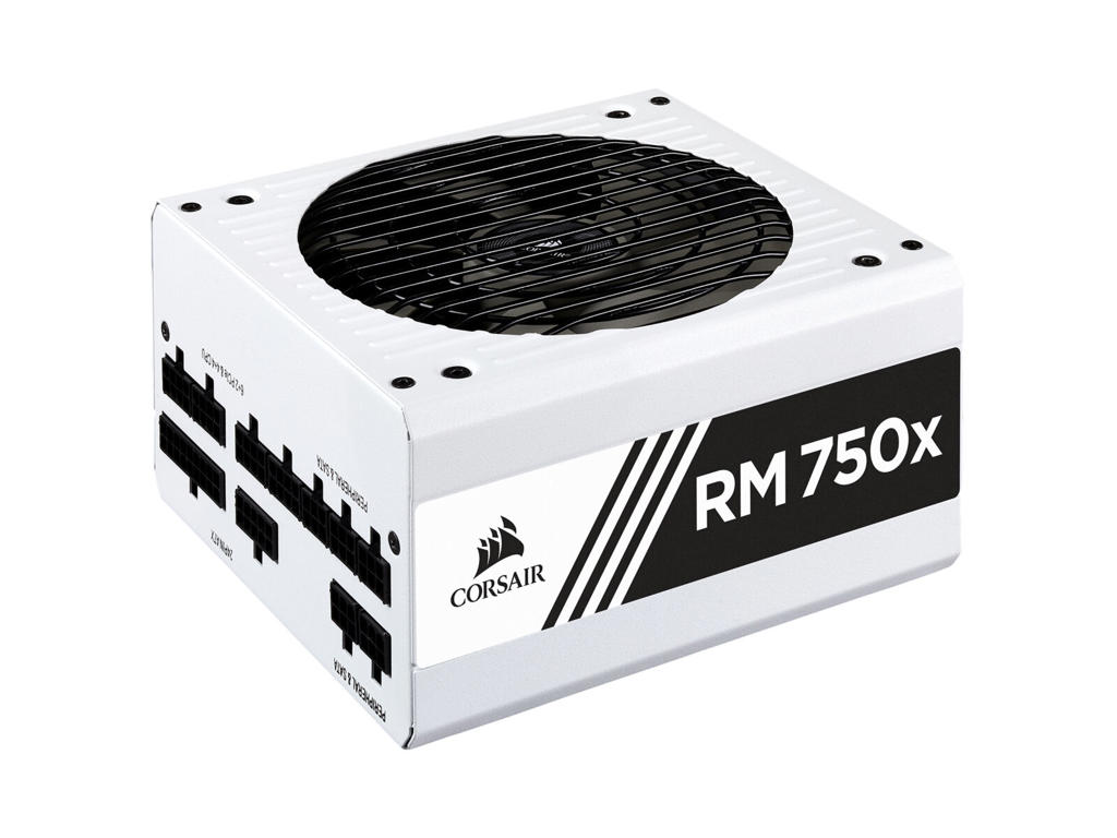 Corsair RM750x enhed til strømforsyning 750 W 20+4 pin ATX ATX Sort, Hvid