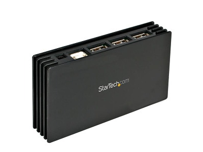 StarTech.com ST7202USBGB interface hub USB 2.0 480 Mbit/s Sort