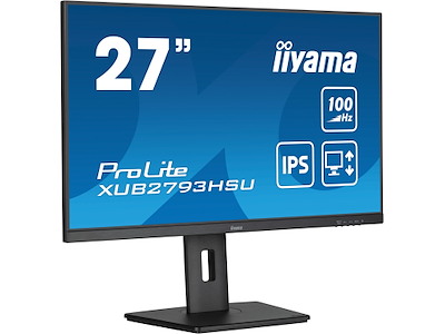 iiyama ProLite XUB2793HSU-B7 computerskærm 68,6 cm (27") 1920 x 1080 pixel Fuld HD LED Sort