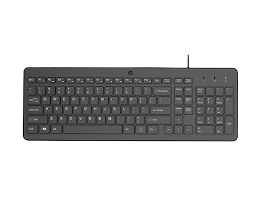HP 150 tastatur med ledning