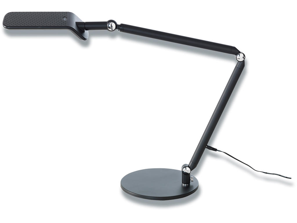 Bordlampe, Sort, Med fod, LED, Matting Light Up Lissabon