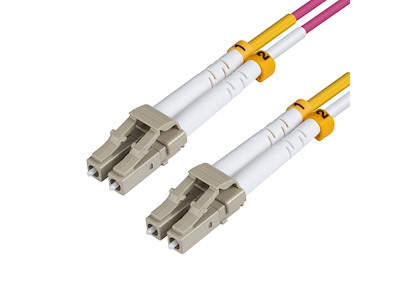 Microconnect FIB4404002P InfiniBand og fiberoptisk kabel 0,2 m LC Lyserød