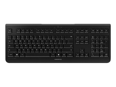 CHERRY JK-3000DE-2 tastatur Universel RF trådløst QWERTZ Tysk Sort