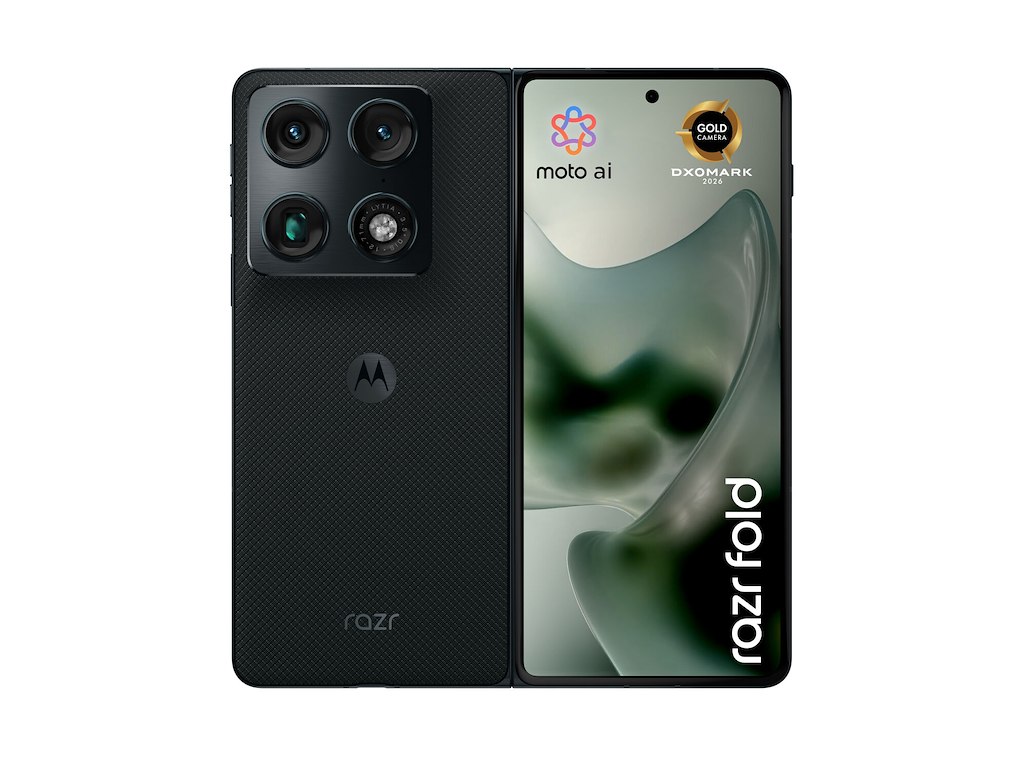 Motorola razr fold 20,6 cm (8.09") Dual SIM Android 16.0 5G USB Type-C 16 GB 512 GB 6000 mAh Sort