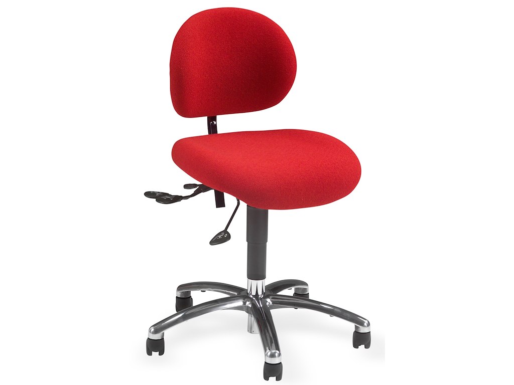 Vela Latin 100 Kontorstol 2121, Rød Phønix, YP106