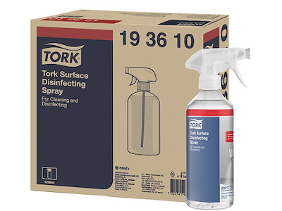 Overfladedesinfektion, Spray, 500 ml Tork
