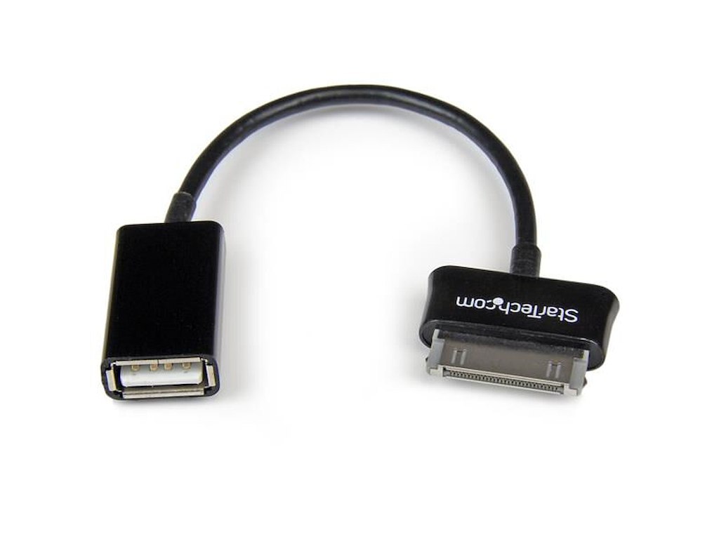 StarTech.com SDCOTG kabel til mobiltelefon Sort 0,1524 m Samsung 30p USB A