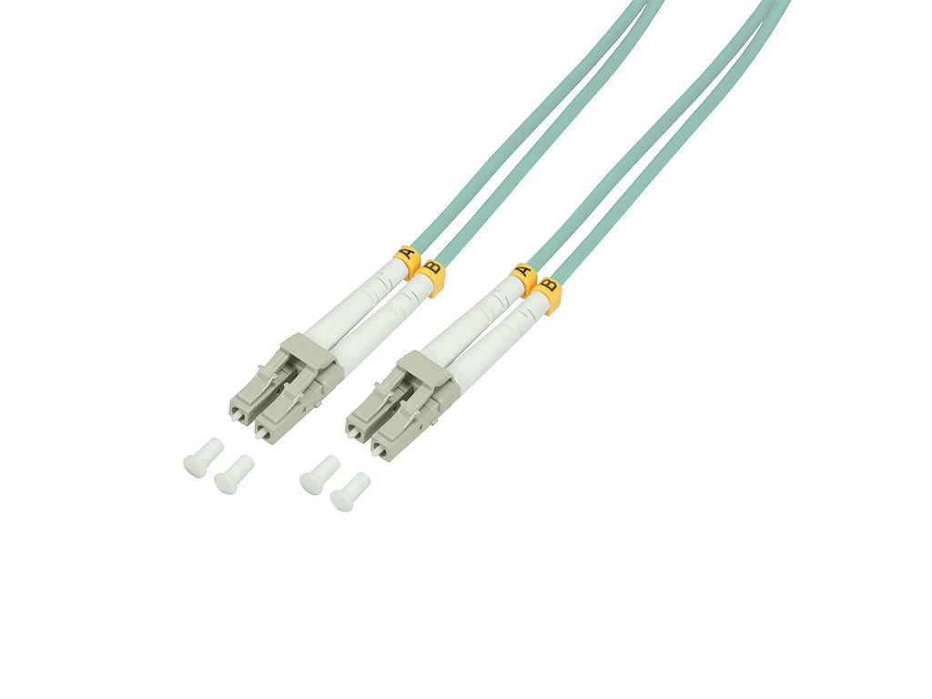 LogiLink FP3LC30 InfiniBand og fiberoptisk kabel 30 m 2x LC Turkis