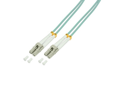 LogiLink FP3LC30 InfiniBand og fiberoptisk kabel 30 m 2x LC Turkis