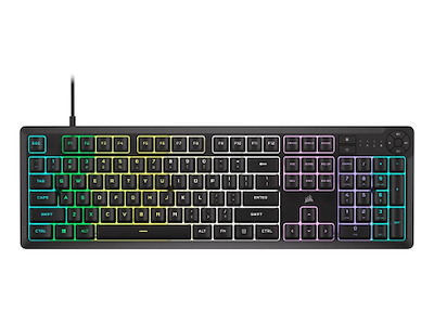 Corsair K55 CORE RGB tastatur Spil USB QWERTY US engelsk Sort
