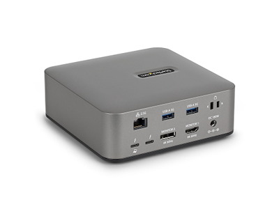 StarTech.com 215UE-TB5USB4DOCK dockingstation Ledningsført Thunderbolt 5 Grå