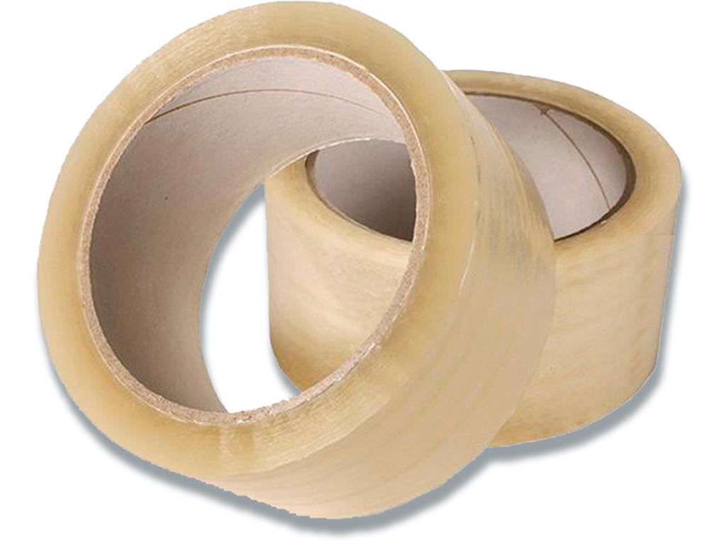 Tape - emballage, 48mm x 66m, Transparent, 1 rulle, 