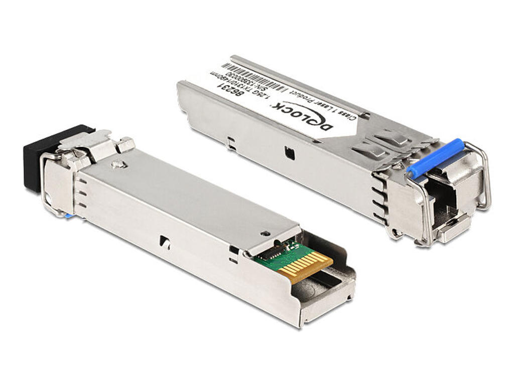 DeLOCK 86231 modul til netværksmodtager Fiberoptisk 1000 Mbit/s SFP