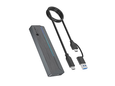 ICY BOX IB-1826MCL-CU31 drevkabinet SSD kabinet Grå M.2