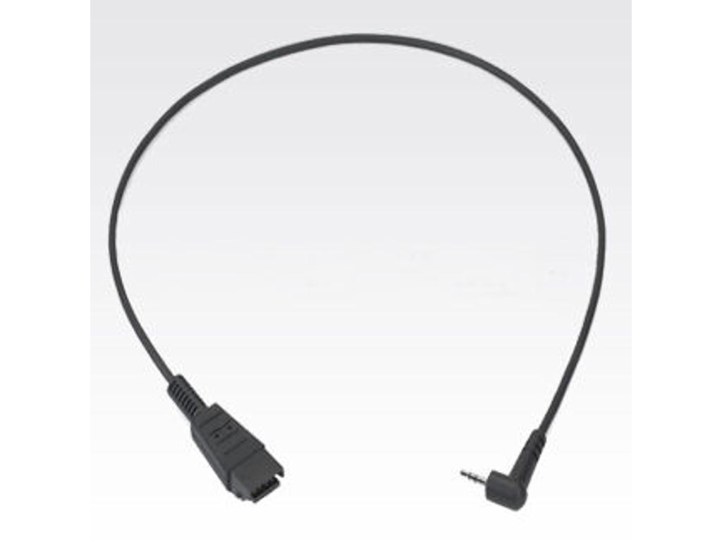 Motorola 25-124387-02R lydkabel 2.5mm Sort