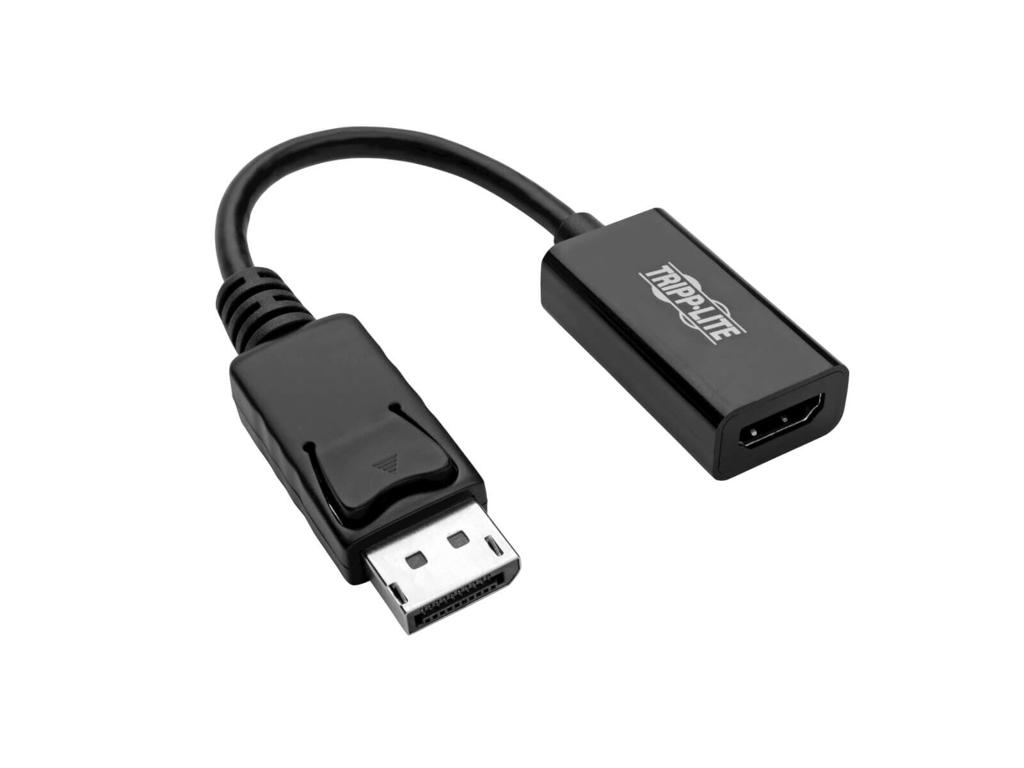Tripp Lite P136-06N-H2V2LB videokabel adapter 0,1524 m DisplayPort HDMI Type A (Standard) Sort
