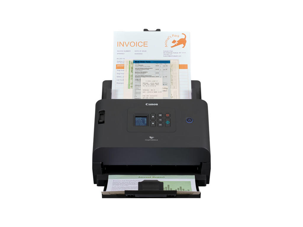 Canon imageFORMULA DR-S250N Skanner med papir-tilførsel 600 x 600 dpi A4 Sort