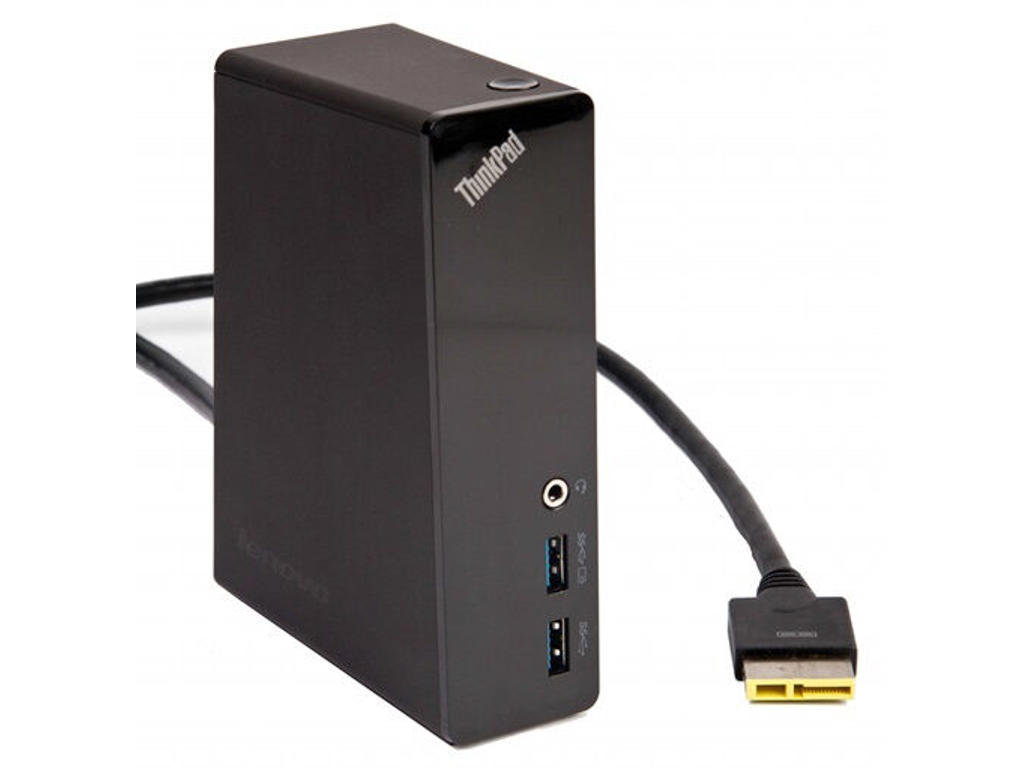 Lenovo 03X7138 dockingstation Ledningsført OneLink Sort