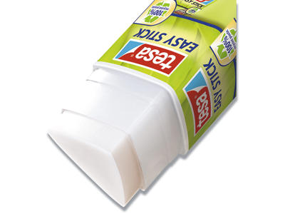 Limstift, 12 g, Trekantet, 1 stk, Tesa Easy Stick ecoLogo 57272