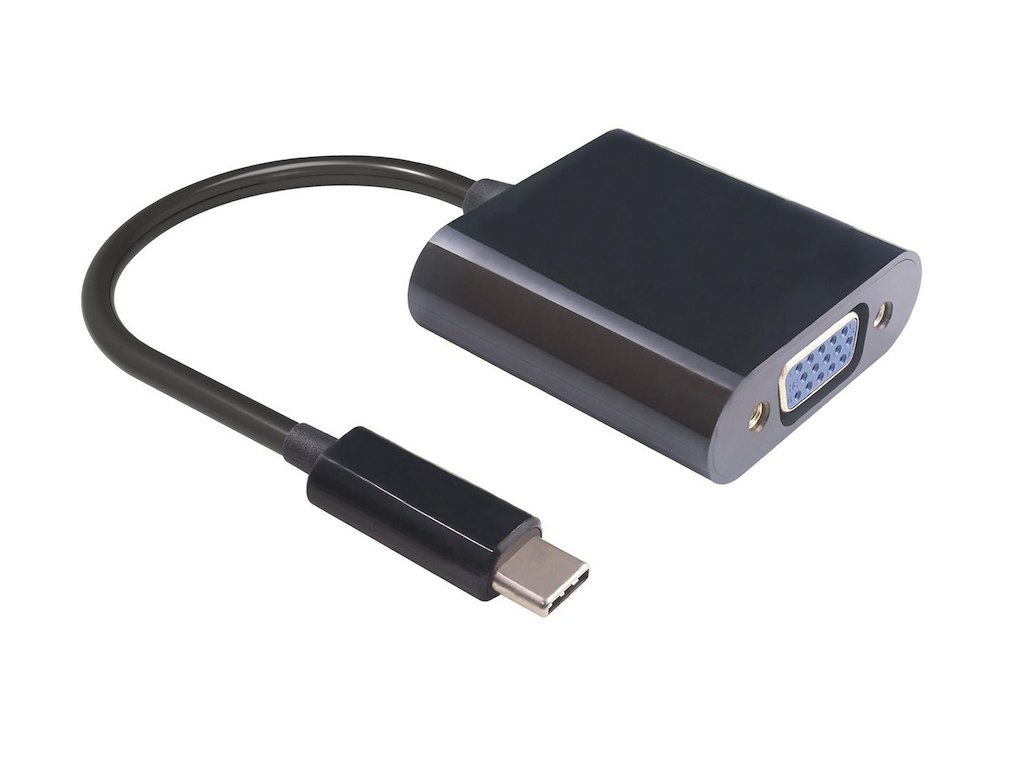 Microconnect USB3.1CVGA USB grafisk adapter Sort