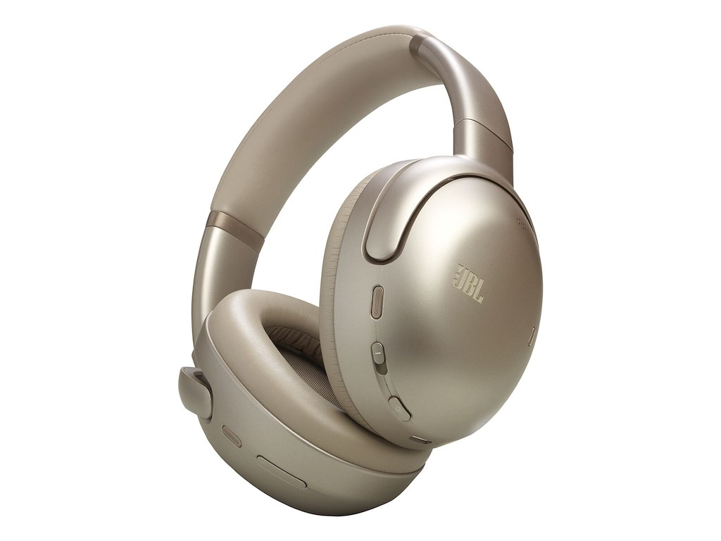 JBL Tour One M3 Headset Kabel & trådløs Opkald/musik USB Type-C Bluetooth Latte-farve
