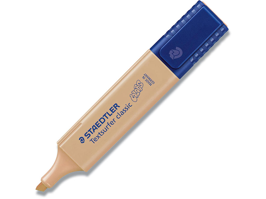 Tekstmarker, Permanent, SAND, 1 stk, Staedtler Textsurfer Classic 364