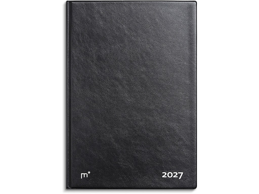 Kalender, 2027, City Diplomat Uge, 1 uge pr. opslag, Sort, Mayland