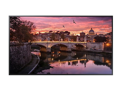 Samsung QB55R-B Digital fladpaneldisplay 138,7 cm (54.6") TFT Wi-Fi 350 cd/m² 4K Ultra HD Sort Indbygget processer Tizen 4.0