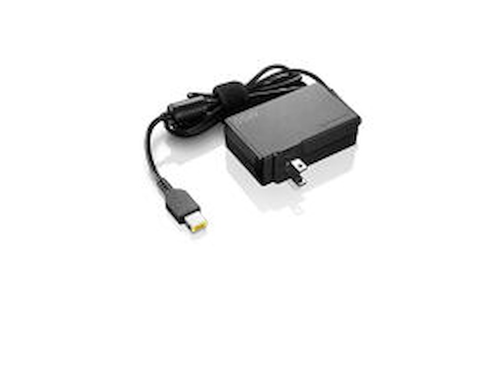 Lenovo 65W AC strømadapter og vekselret Indendørs Sort