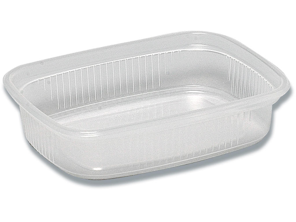 Plastbakke klar 125 ml 1000 stk