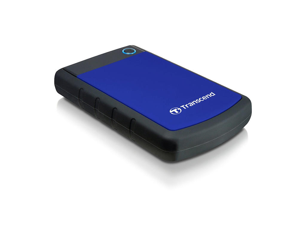 Transcend 1TB StoreJet 25H3 ekstern harddisk 5400 rpm 2.5" Micro-USB B 3.2 Gen 1 (3.1 Gen 1) Sort, Blå