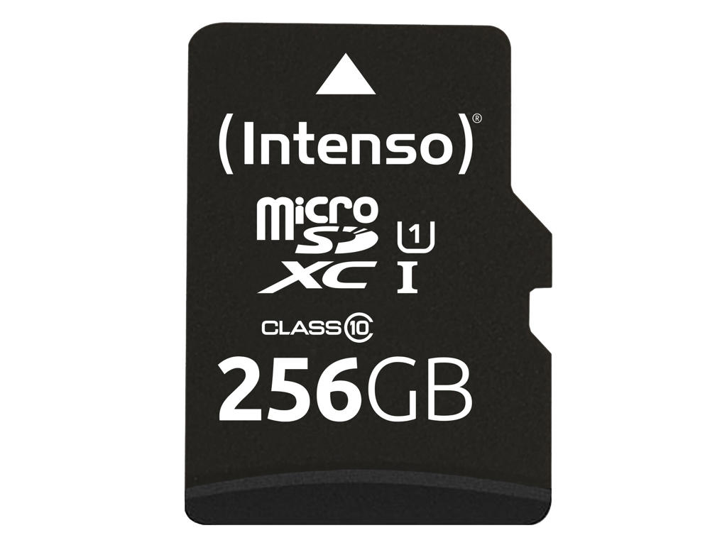Intenso microSD 256GB UHS-I Perf CL10| Performance Klasse 10
