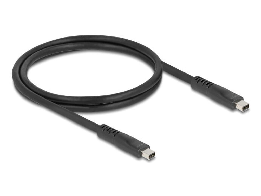DeLOCK 81176 DisplayPort kabel 1 m Mini DisplayPort Sort