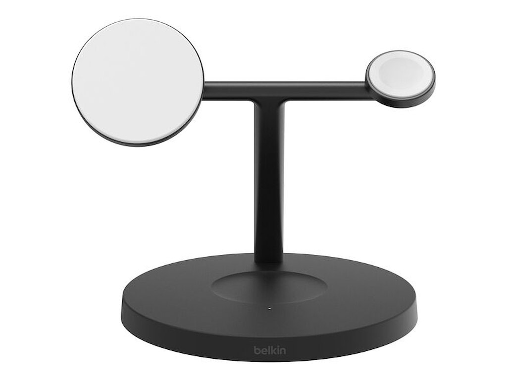 Belkin BoostCharge Pro Hovedtelefoner, Smartphone, SmartWatch Sort USB Trådløs opladning Hurtig opladning Indendørs
