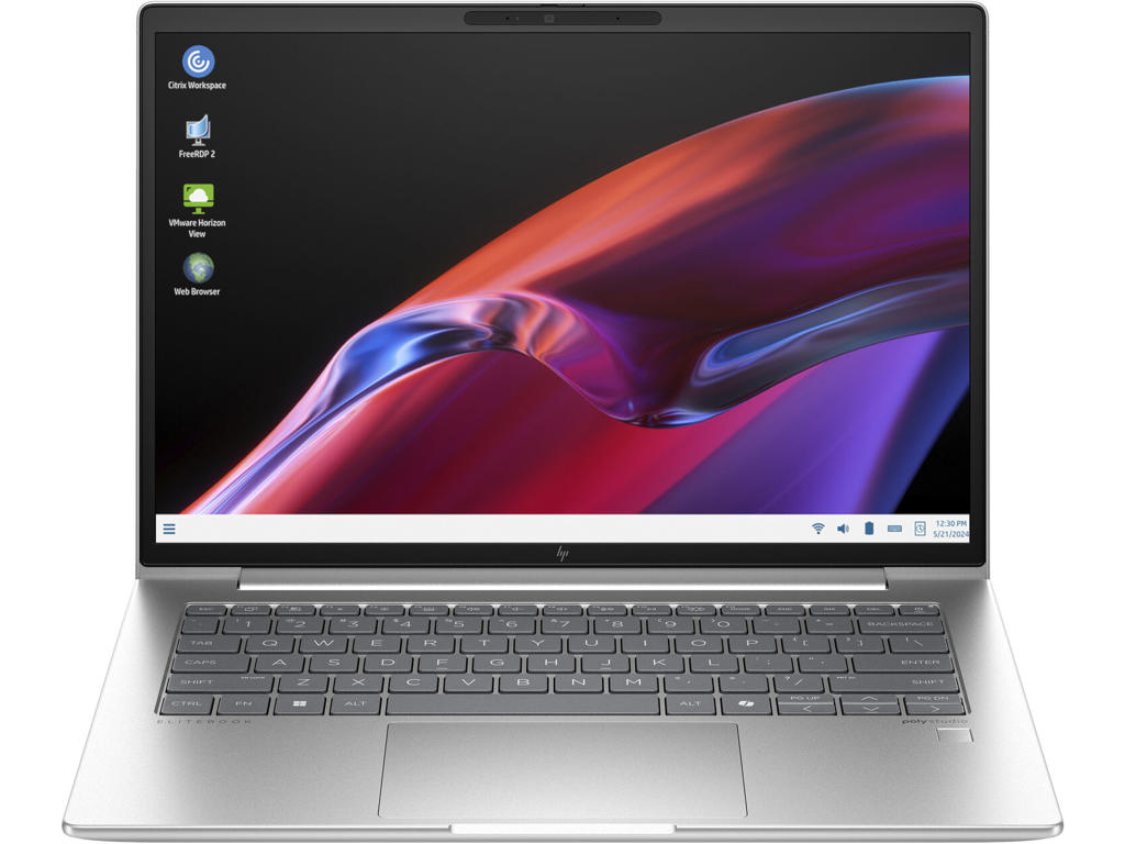 HP Elite mt645 G8 AMD Ryzen™ 5 7535U Laptop 35,6 cm (14") WUXGA 8 GB DDR5-SDRAM 256 GB SSD Wi-Fi 6E (802.11ax) IGEL OS Sølv