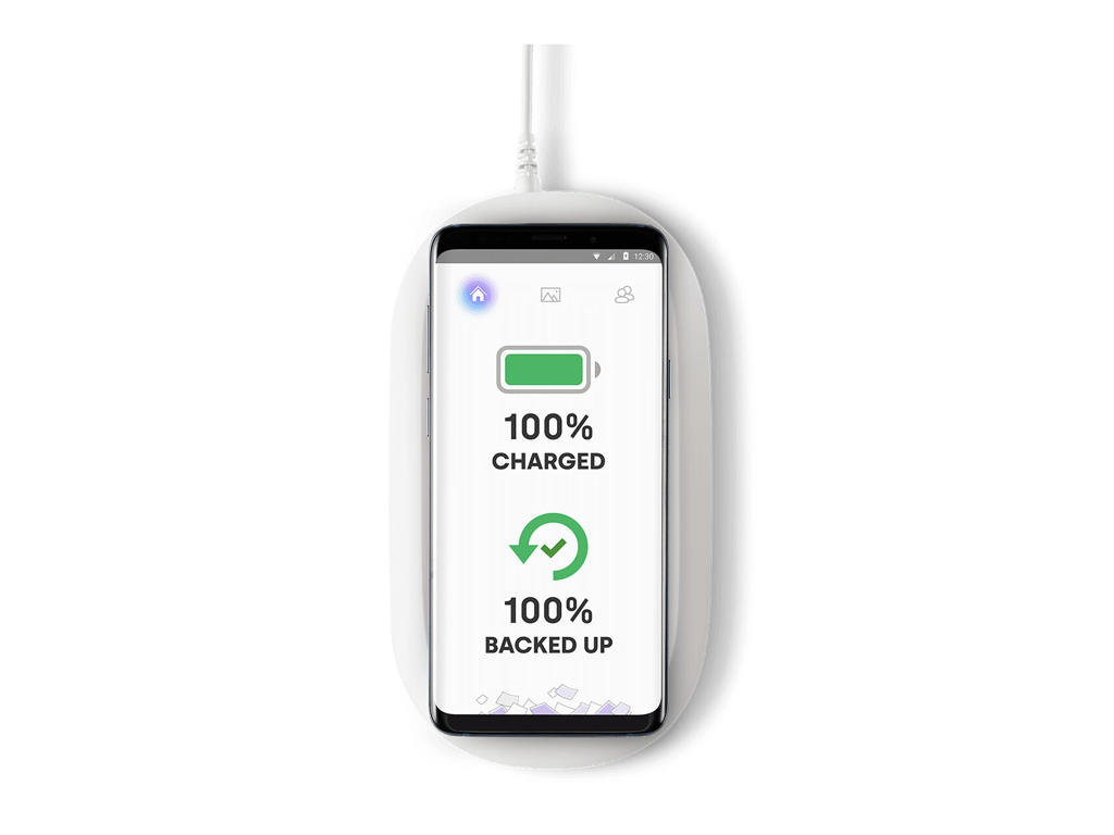 SanDisk Ixpand Smartphone Hvid Trådløs opladning Hurtig opladning Indendørs