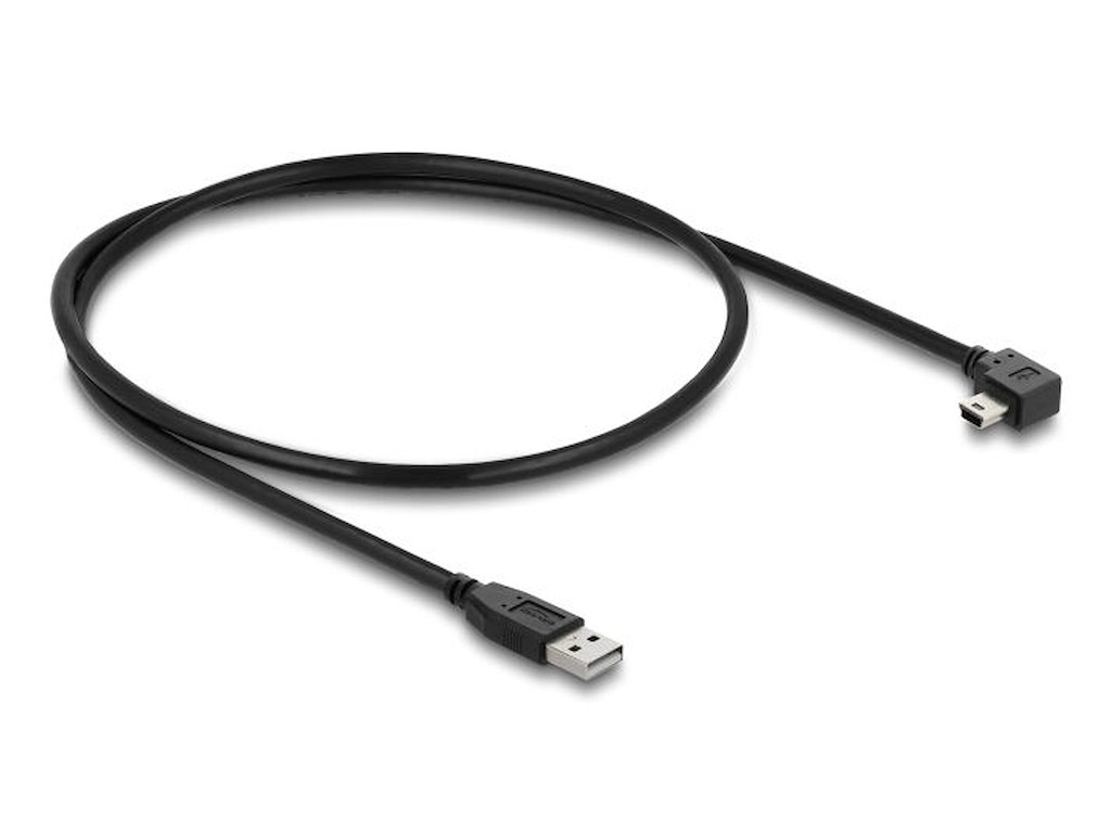 DeLOCK 81651 USB-kabel USB 2.0 1 m USB A Mini-USB B Sort