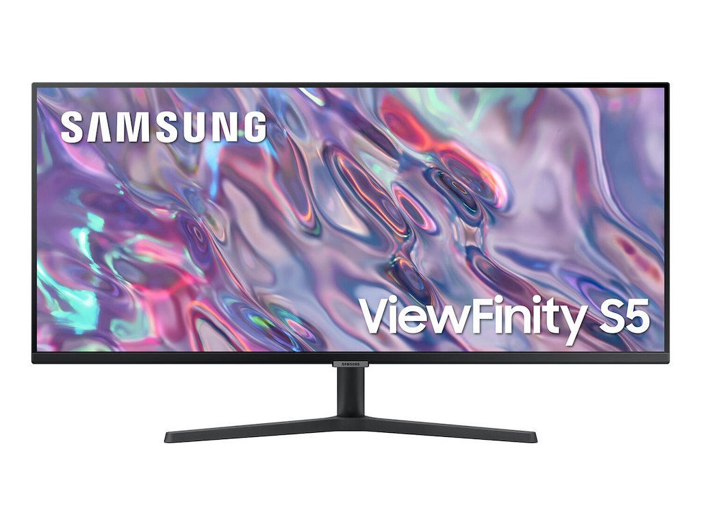 Samsung S50GC computerskærm 86,4 cm (34") 3440 x 1440 pixel UltraWide Quad HD LCD Sort
