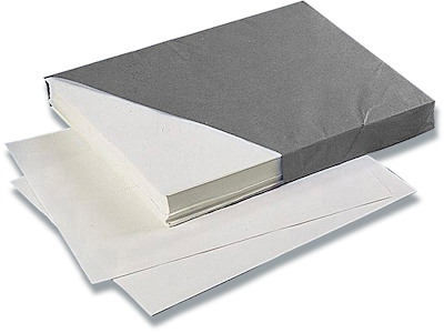 Pergament, 37.5x50cm, 45g, Hvid, 1185 ark, 10 kg