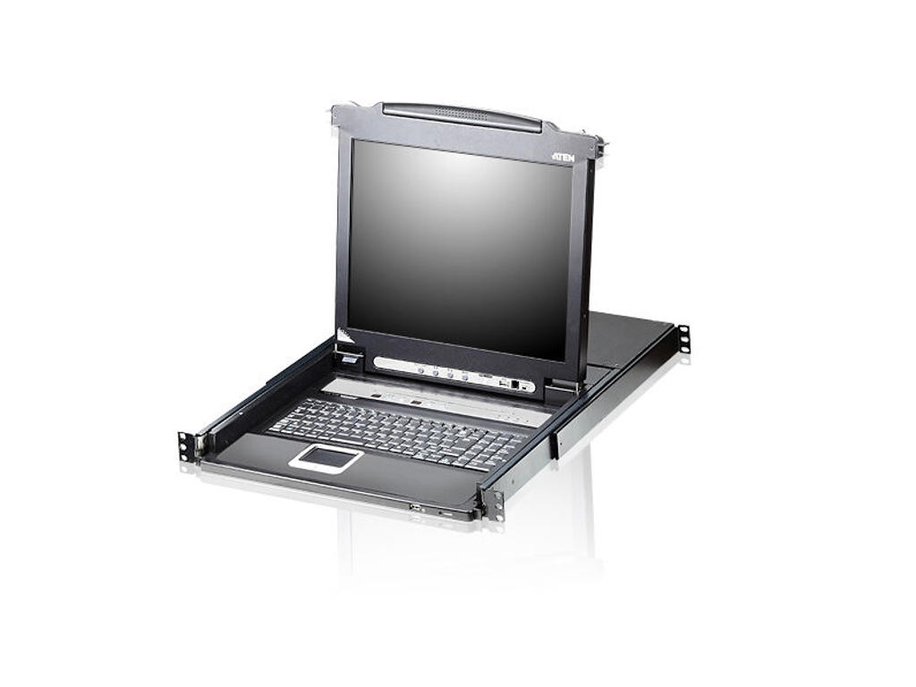 ATEN CL5708M-ATA-AG rack-konsol 43,2 cm (17") Sort 1U