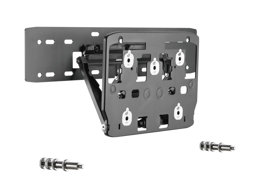 Multibrackets 6478 tv-beslag 190,5 cm (75") Sort