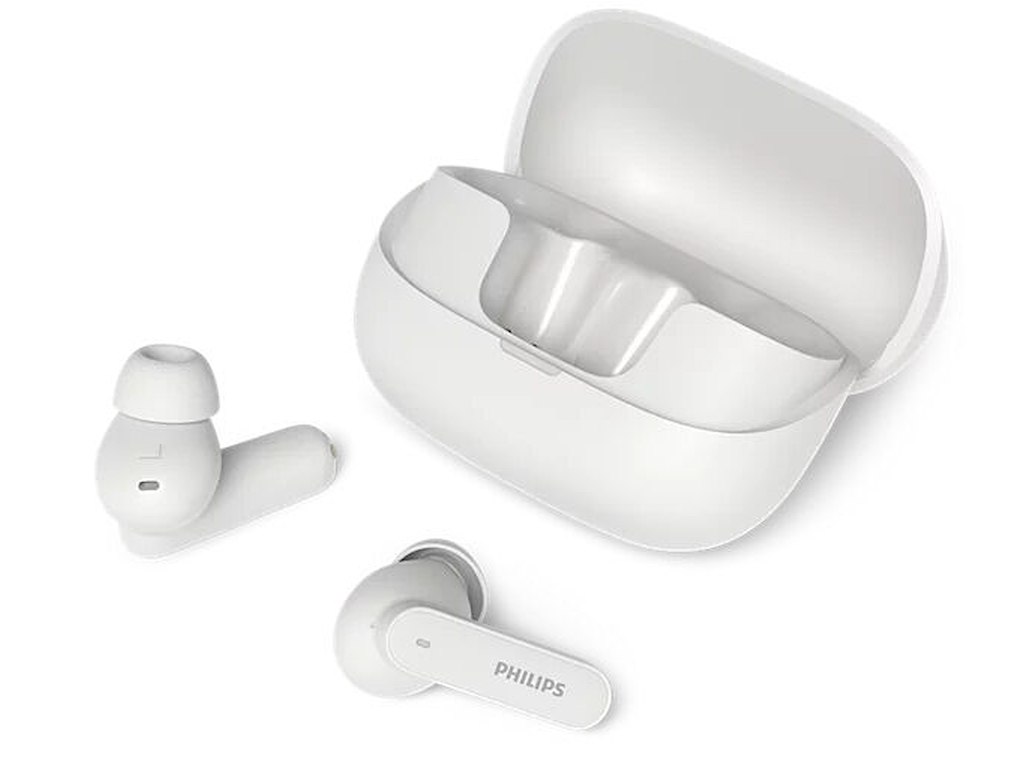 Philips TAT3000WT/00 hovedtelefoner/headset True Wireless Stereo (TWS) I ørerne Opkald/musik USB Type-C Bluetooth Hvid