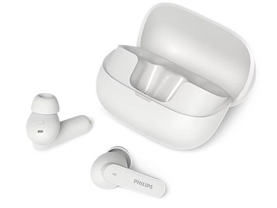 Philips TAT3000WT/00 hovedtelefoner/headset True Wireless Stereo (TWS) I ørerne Opkald/musik USB Type-C Bluetooth Hvid