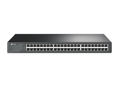 TP-Link TL-SF1048 netværksswitch Ikke administreret Fast Ethernet (10/100) 1U Sort