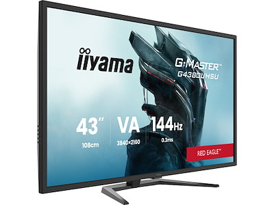 iiyama G-MASTER G4380UHSU-B2 computerskærm 108 cm (42.5") 3840 x 2160 pixel 4K Ultra HD LED Sort