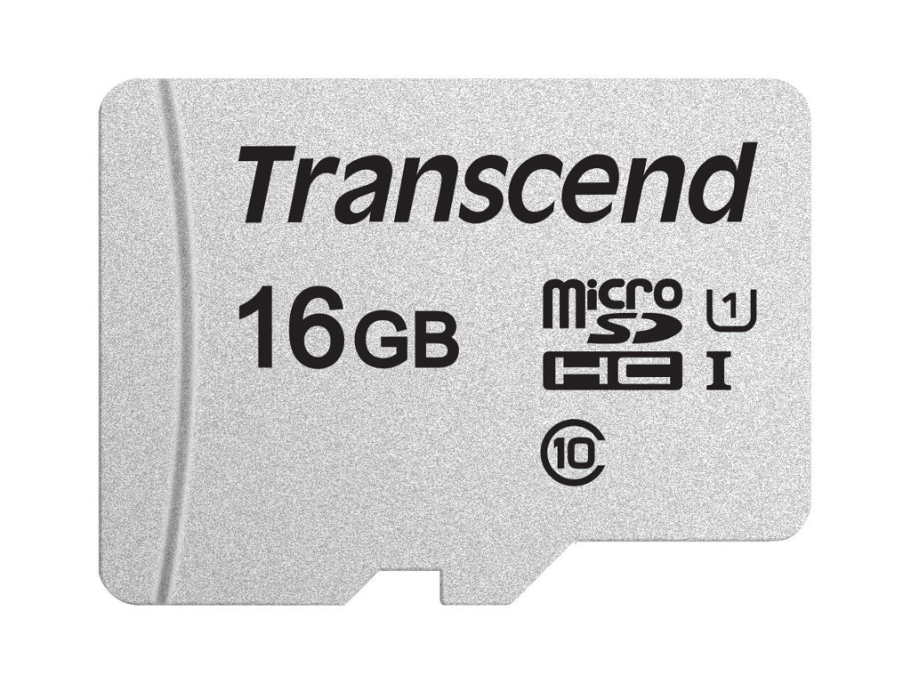 Transcend TS16GUSD300S hukommelseskort 16 GB MicroSDHC NAND Klasse 10