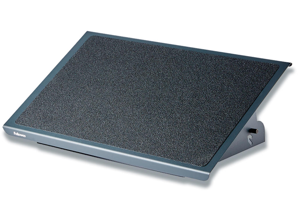 Fodstøtte, Sort-grå, Justerbar, Metal, Fellowes Professional Series